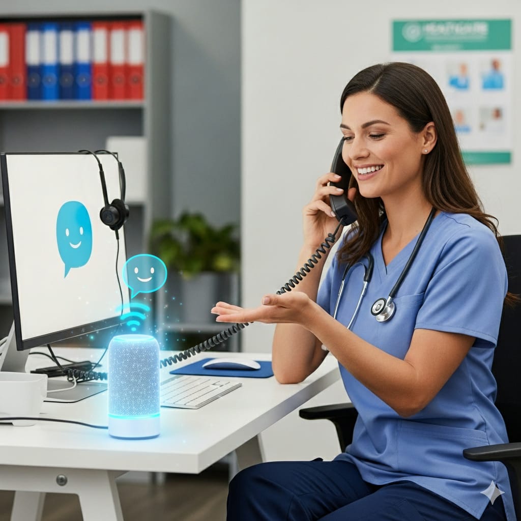 Medical Practice Front Desk with VoiceBot